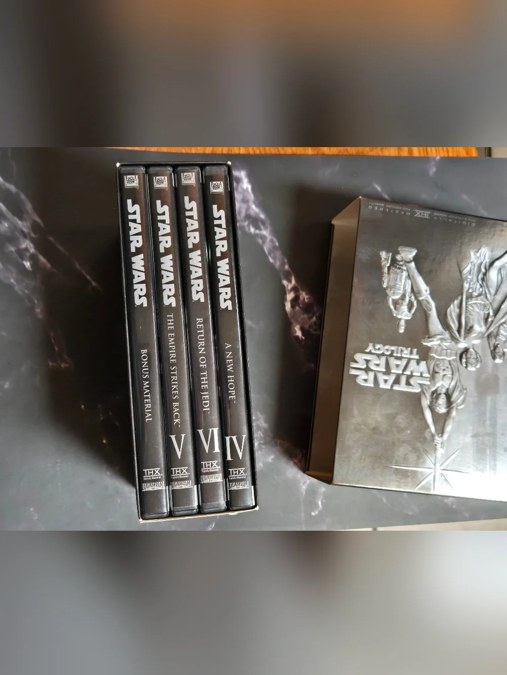 Star Wars Original Trilogy DVD Box Set - 4 Pack - Picture 8 of 16